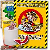 cadeau personnalis� Affiche Humoristique Personnalis�e