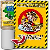 cadeau personnalis� Affiche Humoristique Personnalis�e