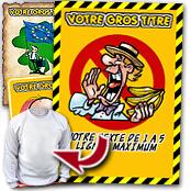 cadeau personnalis� Affiche Humoristique Personnalis�e