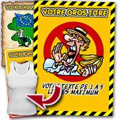 cadeau personnalis� Affiche Humoristique Personnalis�e