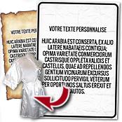 cadeau personnalis� Affiche Humoristique Texte
