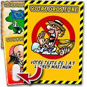 cadeau personnalis� Affiche Humoristique Personnalis�e