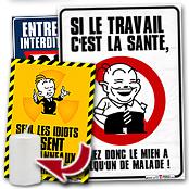 cadeau personnalis� Affiches Humoristiques