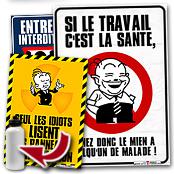 cadeau personnalis� Affiches Humoristiques