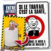 cadeau personnalis� Affiches Humoristiques