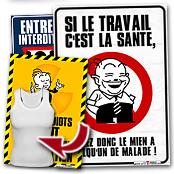 cadeau personnalis� Affiches Humoristiques