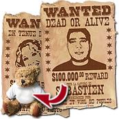 cadeau personnalis� Affiche Wanted Personnalis�e