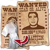 cadeau personnalis� Affiche Wanted Personnalis�e