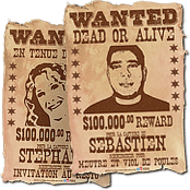 cadeau personnalis� Affiche Wanted Personnalis�e