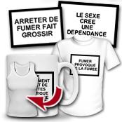 cadeau personnalis� Avertissement de Paquet de Cigarettes Humoristique