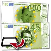 cadeau personnalis� Billet de Banque Personnalis�