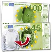 cadeau personnalis� Billet de Banque Personnalis�