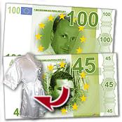 cadeau personnalis� Billet de Banque Personnalis�