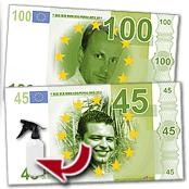 cadeau personnalis� Billet de Banque Personnalis�