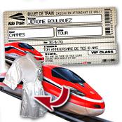 cadeau personnalis� Billet de Train personnalis�