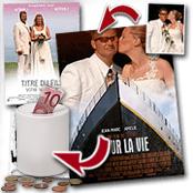 cadeau personnalis� Fausse Affiche de Film Personnalis�e