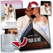 cadeau personnalis� Fausse Affiche de Film Personnalis�e