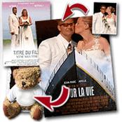 cadeau personnalis� Fausse Affiche de Film Personnalis�e