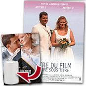 cadeau personnalis� Fausse Affiche Personnalis�e Saint Valentin 