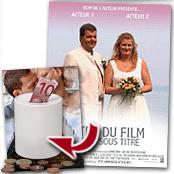 cadeau personnalis� Fausse Affiche Personnalis�e Saint Valentin 