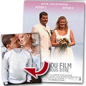 cadeau personnalis� Fausse Affiche Personnalis�e Saint Valentin 