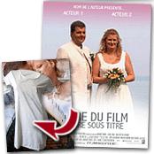 cadeau personnalis� Fausse Affiche Personnalis�e Saint Valentin 