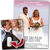cadeau personnalis� Fausse Affiche Personnalis�e Saint Valentin 