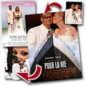 cadeau personnalis� Fausse Affiche de Film Personnalis�e