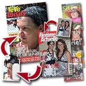 cadeau personnalis� Faux Magazines Personnalis�