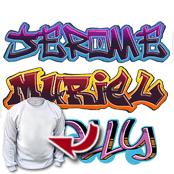 cadeau personnalis� Graffiti Pr�nom Personnalis�
