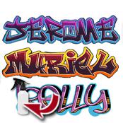 cadeau personnalis� Graffiti Pr�nom Personnalis�