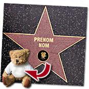 cadeau personnalis� Votre �toile personnalis� sur Hollywood Boulevard