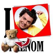 cadeau personnalis� I Love avec Photo