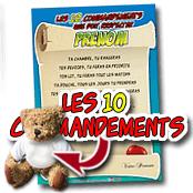 cadeau personnalis� Les 10 Commandements personnalis�s