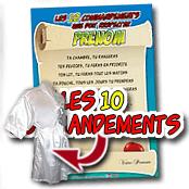cadeau personnalis� Les 10 Commandements personnalis�s