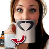 cadeau personnalis� Mug Moustachu