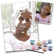 cadeau personnalis� Photo en Peinture par Numero