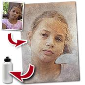 cadeau personnalis� Tableau Personnalis� Style Peinture a l'huile