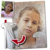 cadeau personnalis� Tableau Personnalis� Style Peinture a l'huile