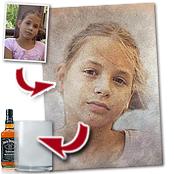 cadeau personnalis� Tableau Personnalis� Style Peinture a l'huile