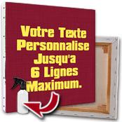 cadeau personnalis� Tableau Message Personnalis�