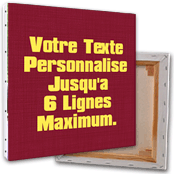 cadeau personnalis� Tableau Message Personnalis�