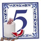 cadeau personnalis� Plaque de Numero de Rue