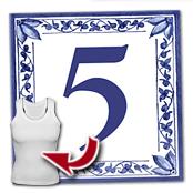 cadeau personnalis� Plaque de Numero de Rue