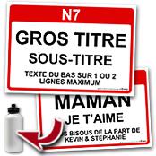 cadeau personnalis� Panneau de Ville Personnalis�