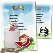 cadeau personnalis� Po�me Pr�nom Enfant