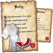 cadeau personnalis� Parchemin Po�me Pr�nom