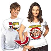 cadeau personnalis� T-Shirt Humoristique personnalis�