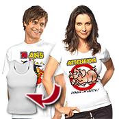 cadeau personnalis� T-Shirt Humoristique personnalis�