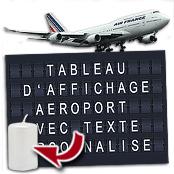 cadeau personnalis� Tableau A�roport
